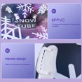 thumbnail image 4 of LJNYFDC Snowboard Inflatable Ring Heavy Duty Inflatable Snow Tube Sled Double Handles Leak Resistant Valve Winter Outdoor Toy for Kids and Adults, 4 of 7