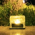 thumbnail image 6 of Outdoor Waterproof Solar Lights Led Ice Brick Lamp Stair Step Paver Lamp Yard Patio Lawn Garden Decoration Light F, 6 of 8