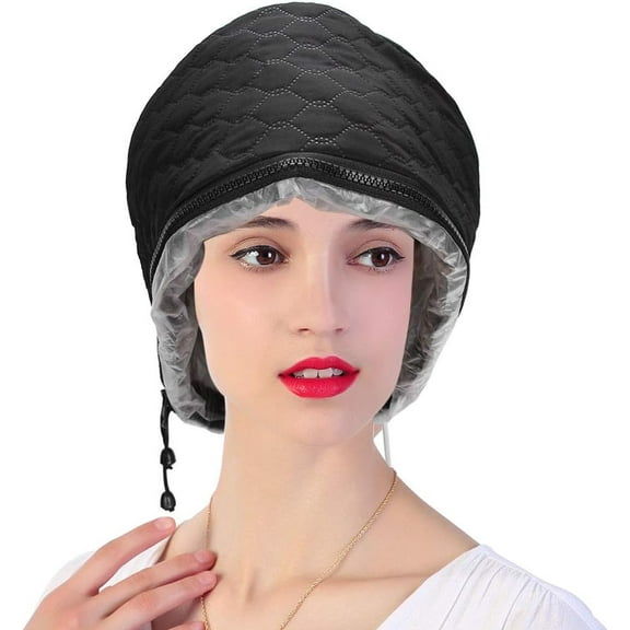 Hair Care Hat, Electric Heating 3 Gears Temperature Adjustable Hot Oil Heat Treatment Hat for Household Home Salon SPA Beauty Steamer Hair Deep Conditioning