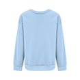 thumbnail image 5 of Gsakboxl Sweaters for 2026 Women Halloween Sweatshi Comfortable Long Sleeve Hoodless Pullover 2D Holiday Print Casual Loose Fit Athletic Daily Sportswear Tops Fashion Clothing, 5 of 5