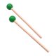 thumbnail image 3 of 2 piezas de mazos de madera, mazos de Marimba, caja, mazos de tambor portátiles, palos de percusión para Glockenspiel, campanas para principiantes , Verde, 3 of 9
