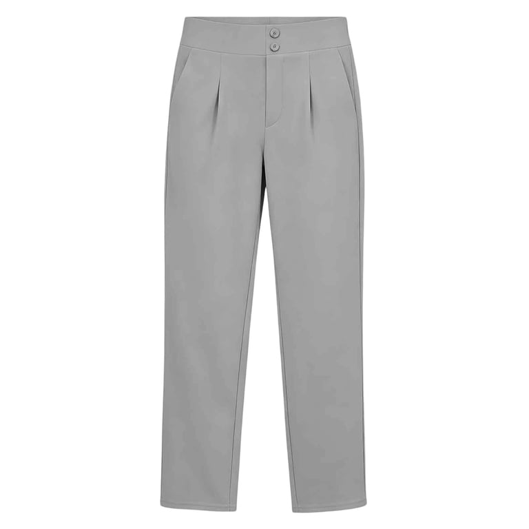 grey dress capris SLOUCH CAPRIS IN GREY