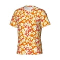 thumbnail image 3 of Rocae Orchids Flowers for Men's Moisture-Wicking Crew Tee - T-Shirt for Sports, Outdoor Activities, and Casual Wear3X-Large, 3 of 9