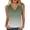 Green, variant on Women's Tank Tops Ombre Gradient Print V Neck Tank Tops, Sleeveless Vertical Pleated Detail Casual Summer Tops, Trendy Gradient Color Layering Blouse for Daily Commute Weekend Outings Wine,L