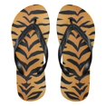 thumbnail image 2 of iauyy Unisex Printed Flip Flop Sandals - Lightweight Non-Slip Beach Shoes,Leopard Print, 2 of 8
