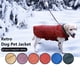 thumbnail image 5 of Chaqueta de invierno para perros Chaleco para mascotas al aire libre acolchado cálido rever Irfora Amarillo,X-pequeño, 5 of 7