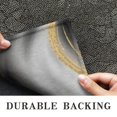 thumbnail image 6 of Black and Gold Marble Pattern Washable Non Slip Indoor Door Mat, Decorative Entry Rug for Entrance, Bedroom, Kitchen, Bathroom, 20"x32", 6 of 6