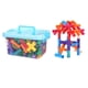 thumbnail image 1 of ColoMX 1 Juego de 76 piezas de bloques de construcción de tuberías, ensamblaje de rompecabezas, juguete educativo con una pequeña caja de almacenamiento para niños, 1 of 7