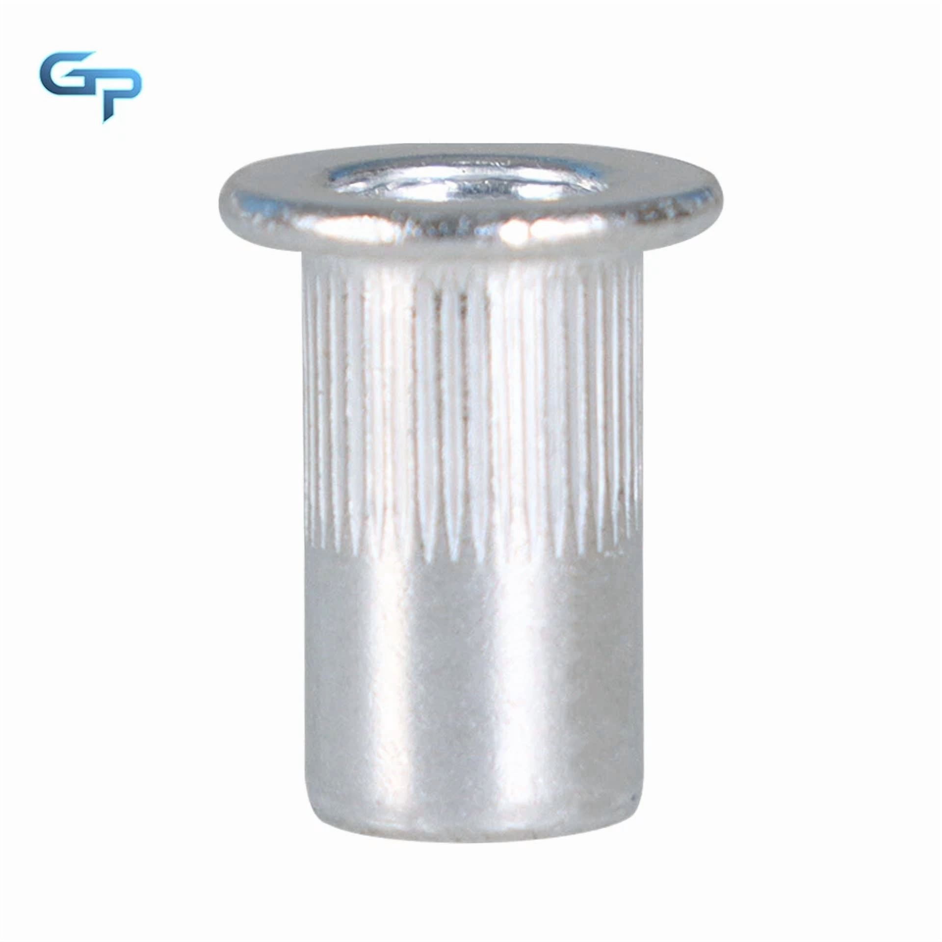 CIRCLE- New 10 - 24 Silver Aluminum Rivet Nut Rivnut Insert Nutsert Sae 100 Pcs