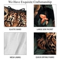 thumbnail image 4 of luoweisi Men's Beach Shorts Quick Dry Swim Trunks with Mesh Lining Leopard S, 4 of 5