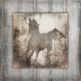 thumbnail image 2 of LightBoxJournal 20x20 Gold Ornate Wood Framed with Double Matting Museum Art Print Titled - GypsyHorse Collection V2 12, 2 of 4