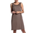 thumbnail image 2 of LilyLLL Pregnant Womens Sleeveless Maternity Breastfeeding Nursing Loose Tank Dress, 2 of 4