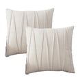 thumbnail image 1 of Juego de 2 piezas de funda de almohada decorativa y esponjosa para sofá, juego de almohada adecuado para cama, sala de estar, funda de almohada cuadrada de 18x18 pulgadas, 1 of 5