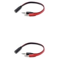thumbnail image 4 of Sidaley 3.5mm Dual Shielded Audio Cable Switch Adapter Splitter Sound Console Professional Plug Headphone for Smartphone Camcorder Type2 NO2, 4 of 6