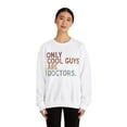 thumbnail image 4 of Doctor Sweatshirt Gifts Crew Neck Shirt Long Sleeve Unisex, 4 of 4