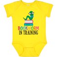 thumbnail image 3 of Inktastic Bookworm in Training Reading Boys or Girls Baby Bodysuit, 3 of 5