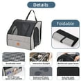 thumbnail image 3 of YMTQ Travel Safety Carrier for Pets Collapsible Dog Crate for Car Travel L, 3 of 6
