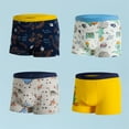 Children Kids Boys Cotton Underwear Cute Cartoon Underpants Shorts