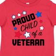 thumbnail image 4 of Inktastic Proud Child of a Veteran Veterans Day Boys or Girls Toddler T-Shirt, 4 of 5