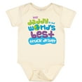 thumbnail image 3 of Inktastic Truck Driver Daddy Boys or Girls Baby Bodysuit, 3 of 5