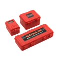 thumbnail image 4 of 6Pcs Plastic Rc Car Storage Box Decoration Tool for Trx4 Axial Scx10 90046 D90 1/10 Rc Crawler Accessories, 3Pcs Black & 3Pcs Red, 4 of 10