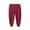 Red, variant on Augper Toddler Baby's Day Boys Solid Color Trousers Sweatpants Casual Kids Sports Pants
