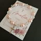 thumbnail image 3 of Pulsera Perla rosa, Cristal Y Dije De Cruz, Recuerdo Con Tarjeta Personalizada Para Bautizo, Primera Comunión, Confirmación, Boda, xv Años,etc.Paquete de 10 Piezas, 3 of 5