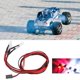 thumbnail image 5 of Luces RC Faros RC LED brillantes de 5 mm con accesorios Interruptor de luz para actualización de automóvil con control remoto 2 luces blancas, 2 luces rojas, 5 of 8