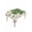 Beige, variant on Green Shamrock Rectangle Tablecloth, Spring Three Leaf Star Love Lucky Beige Waterproof & StainResistant Tablecloth, Washable Oil-proof Table Cover for Dining/Party/Wedding/Camping/Buffet 54x108 In