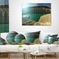 thumbnail image 3 of Designart Chalk Quarry in Belarus Panorama - Landscape Printed Throw Pillow - 18x18, 3 of 4