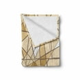thumbnail image 2 of Fitness Soft Flannel Fleece Throw Blanket, Mosaic Design of People Exercising in a Gym Barbells Weightlift, Cozy Plush for Indoor and Outdoor Use, 60" x 80", Slate Blue Pale Brown, by Ambesonne, 2 of 6