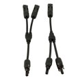 thumbnail image 1 of Conector Irfora Portátil 2 piezas Panel Solar Cable conector adaptador impermeable IP67 en forma de Y 3 conectado conector de rama Irfora Conector, 1 of 7