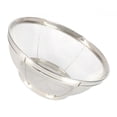 thumbnail image 5 of Stainless Steel Stainer Fruit Vegetable Rice Food Draining Washing Colander - , 21.5x9.5cm, 5 of 8