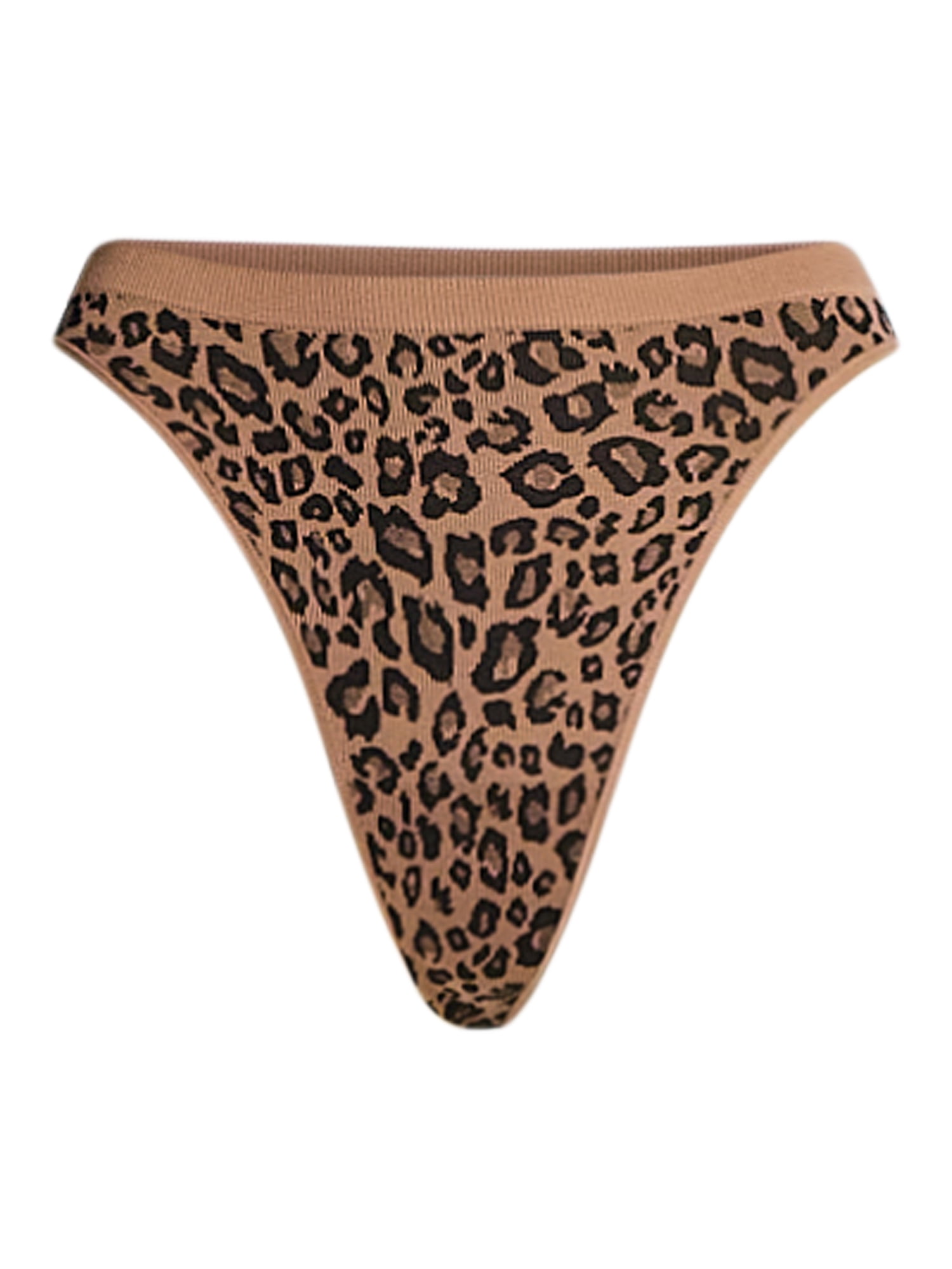 Joyspun Women's Seamless Thong Panties, 3-Pack, Sizes XS-3XL