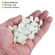 thumbnail image 5 of Uxcell 200 Pack Rocas Brillantes 0.51''-0.67'' Piedras Brillantes Decoración en la Oscuridad Piedras Luminiscentes Decorativas DIY Decorativas Blancas, 5 of 7