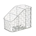 thumbnail image 2 of Makeup Organizer Storage Box With Lid Dustproof Compartment Cosmetic Holder Multi Section Desktop Organizer For Neat Storage Easy Access, Ideal for Vanity Bathroom Office Desk Use, 2 of 6