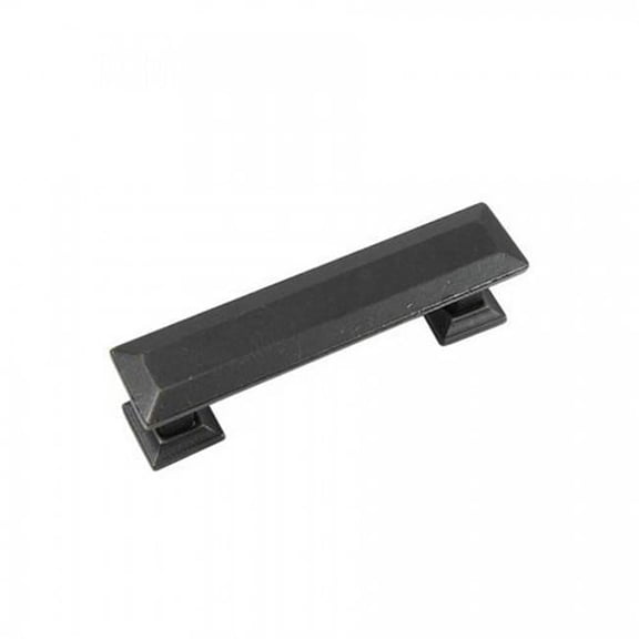 Strategic Brands 83613 3 in. Oil Rubbed Bronze Poise Cabinet Pull with Back Plate
