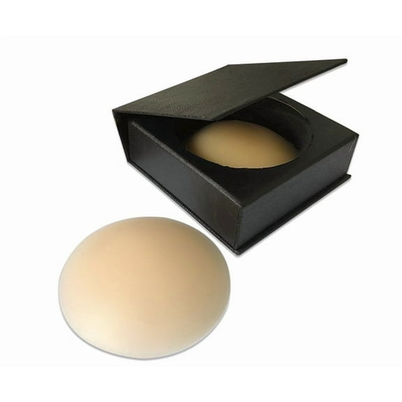 Nipple Cover One Size Silicone Adhesive Nipple Covers, Travel Box, 1 Count