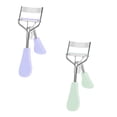thumbnail image 1 of Rizador de pestañas de 2 piezas que se adapta a todas las formas de ojos, rizadores de pestañas curvos, rizador de pestañas de larga duración para mujeres, regalo de maquillaje, esquema de Color, 1 of 5