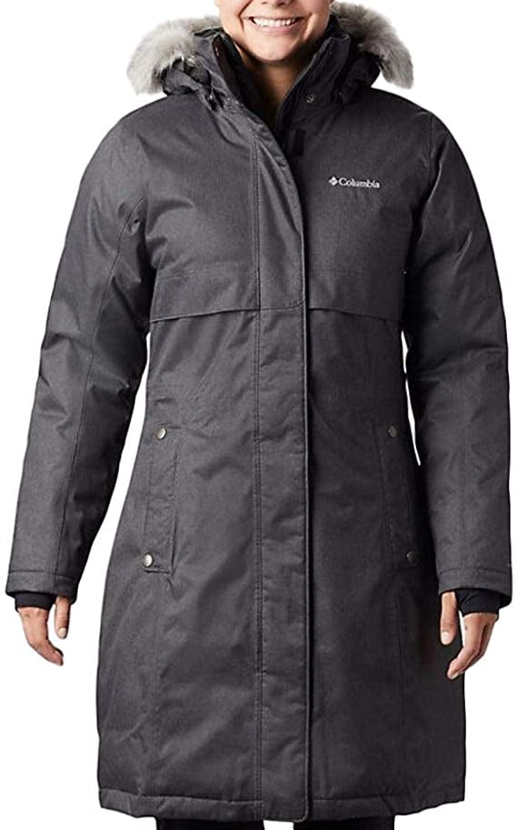 Columbia Women's Apres Arson II Long Down Jacket - XL - Black