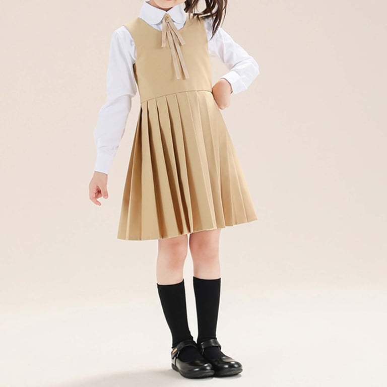 japanese pleated dress Japanese Striped Day Dress with Drawstring Details