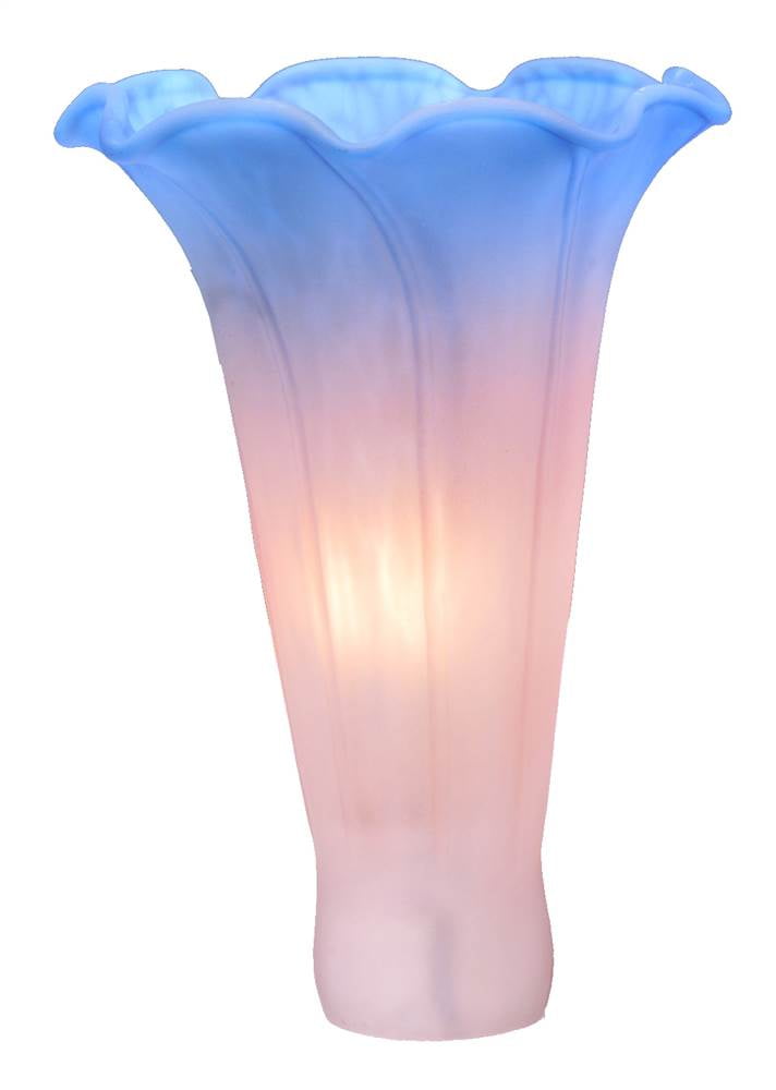 3"W x 5"H Pink/Blue Lily Shade