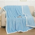 thumbnail image 5 of Cooling Blanket -Cold Blanket for Hot Sleepers, Ice Cooling Summer Blanket To Relieve Night Sweats And Hot Flashes, Ice Blanket for All Season Lightweight Summer Cooler Quilt,27.56 X 39.37 Inch, 5 of 7