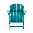 thumbnail image 6 of PORCHSIDE Outdoor Folding Adirondack Chair (Set of 2), Turquoise, 6 of 9