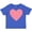 Royal Blue, variant on Inktastic Pink Valentine's Day Heart Boys or Girls Toddler T-Shirt