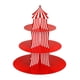 thumbnail image 5 of Soporte para cupcakes de carnaval, soporte para exhibición de postres y pasteles, soporte para pasteles de 3 niveles, pastelería para restaurantes, 5 of 9