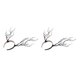 thumbnail image 1 of Speravity Gothic Antlers Deer Horns Hair Hoop  Cosplay Headband Headdress Xmas Azul 2piezas, 1 of 6