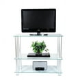 thumbnail image 2 of RTA Home and Office TVM-002 35 in. Extra Tall Glass and Aluminum LCD and Plasma TV Stand, 2 of 4