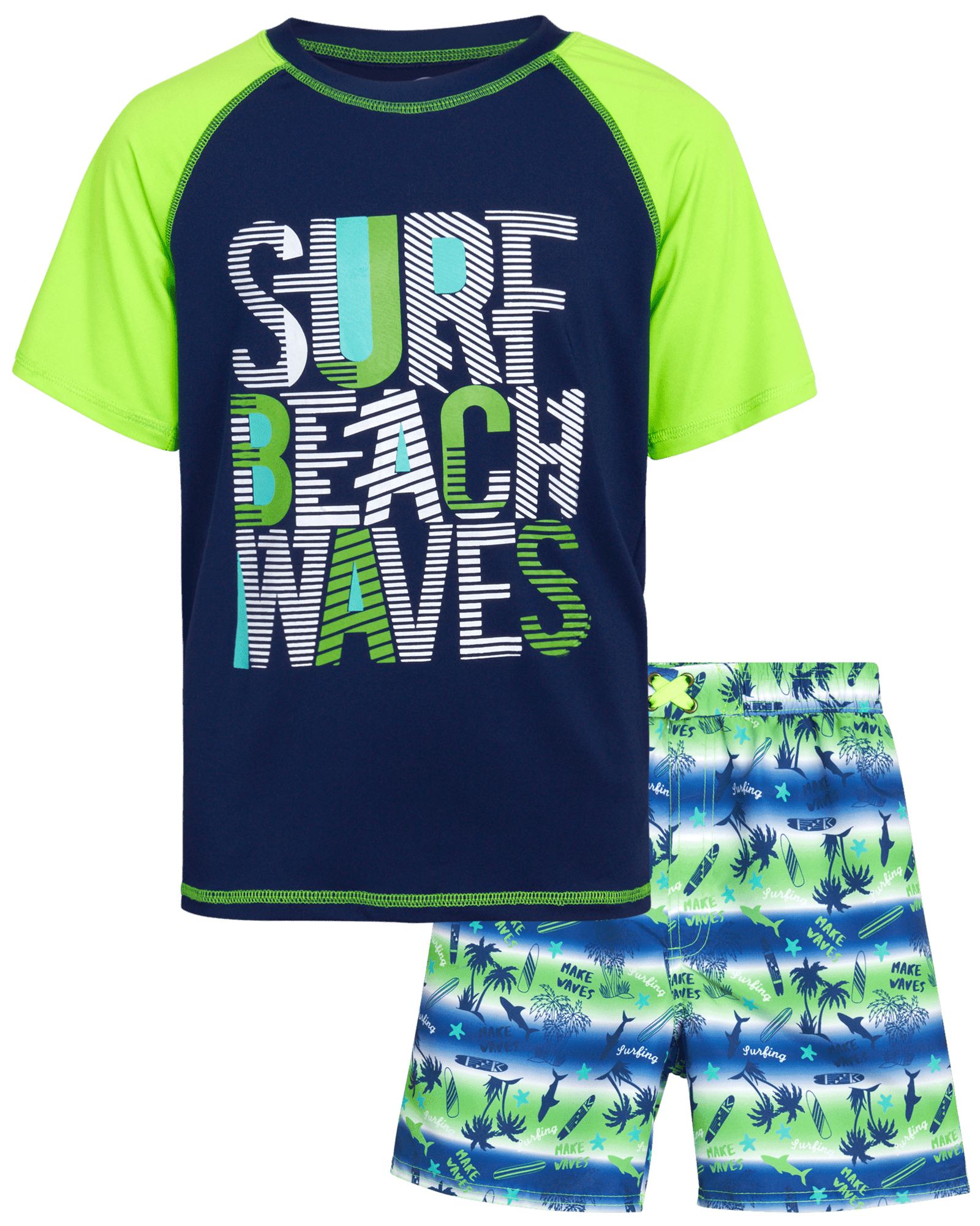 Quad Seven Boys Rashguard Set Short Sleeve Swim Shirt And Bathing quad-seven-boys-rashguard-set-short-sleeve-swim-shirt-and-bathing