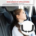 thumbnail image 4 of Reposacabezas Desmontable Para Dormir En El Coche Almohada Ajustable Para El Reposacabezas Del Lado Del Coche Cabeza Giratoria Soporte Para El Cuello Cómoda Protección Para El Cuello Almohada Para Guardurnaity VI006323-00, 4 of 7